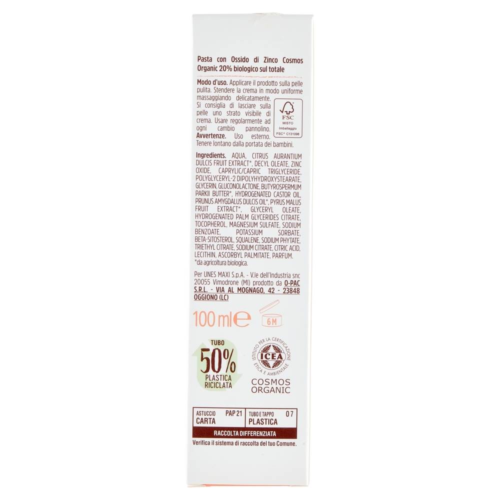 Pasta Protettiva Baby con Ossido di Zinco Green Oasis
